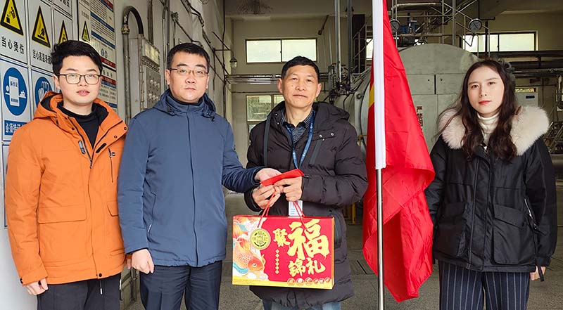 春節(jié)慰問(wèn)送溫暖，歲寒情深暖人心